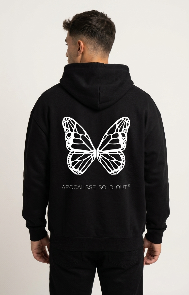 BUTTERFLY black hoodie