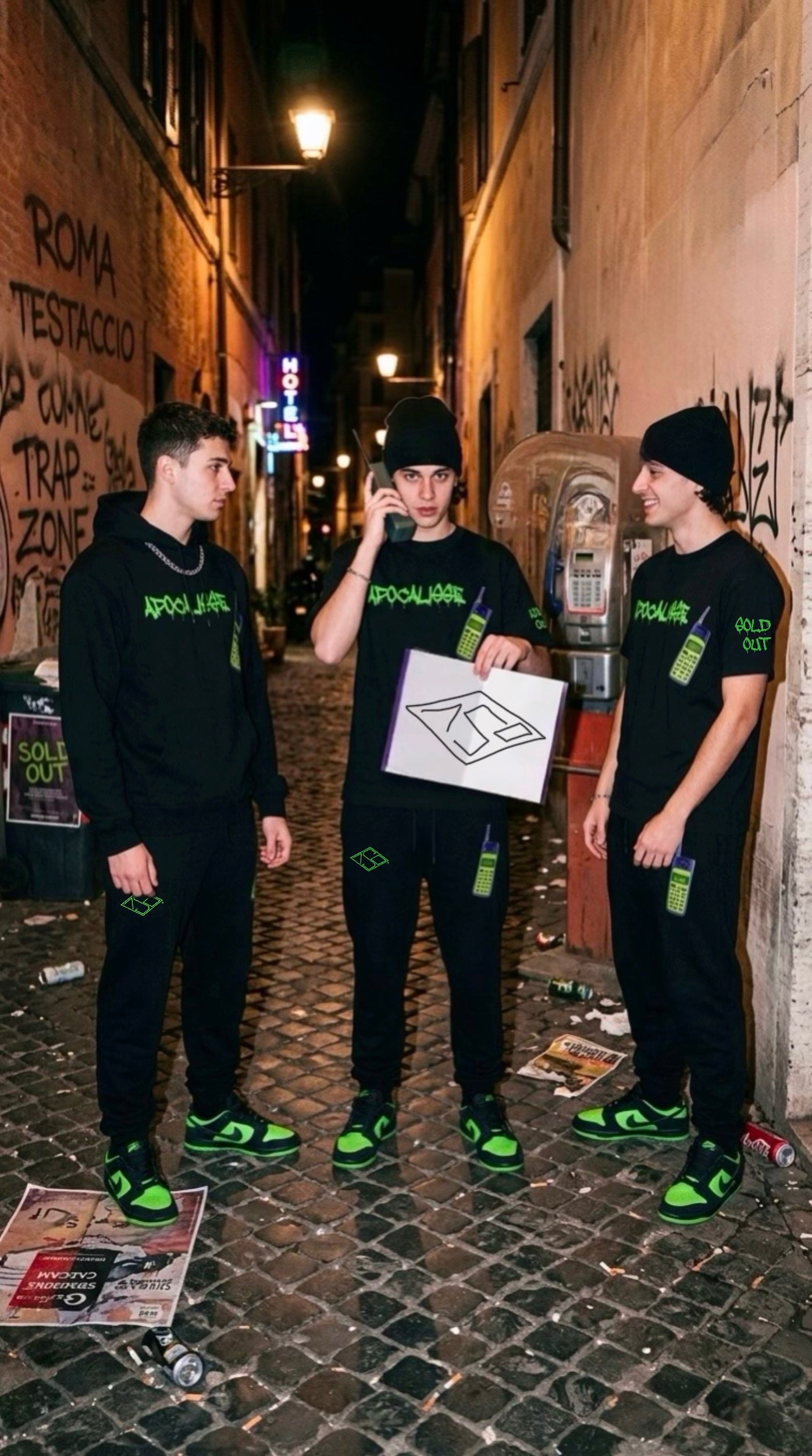 felpa TRAP PHONE