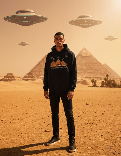 felpa UFO SU PIRAMIDE