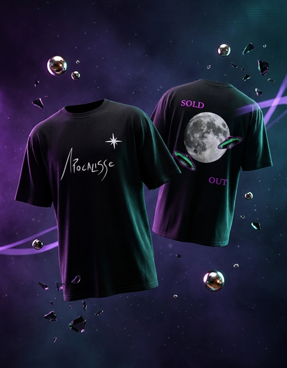 tshirt UFO SU LUNA II