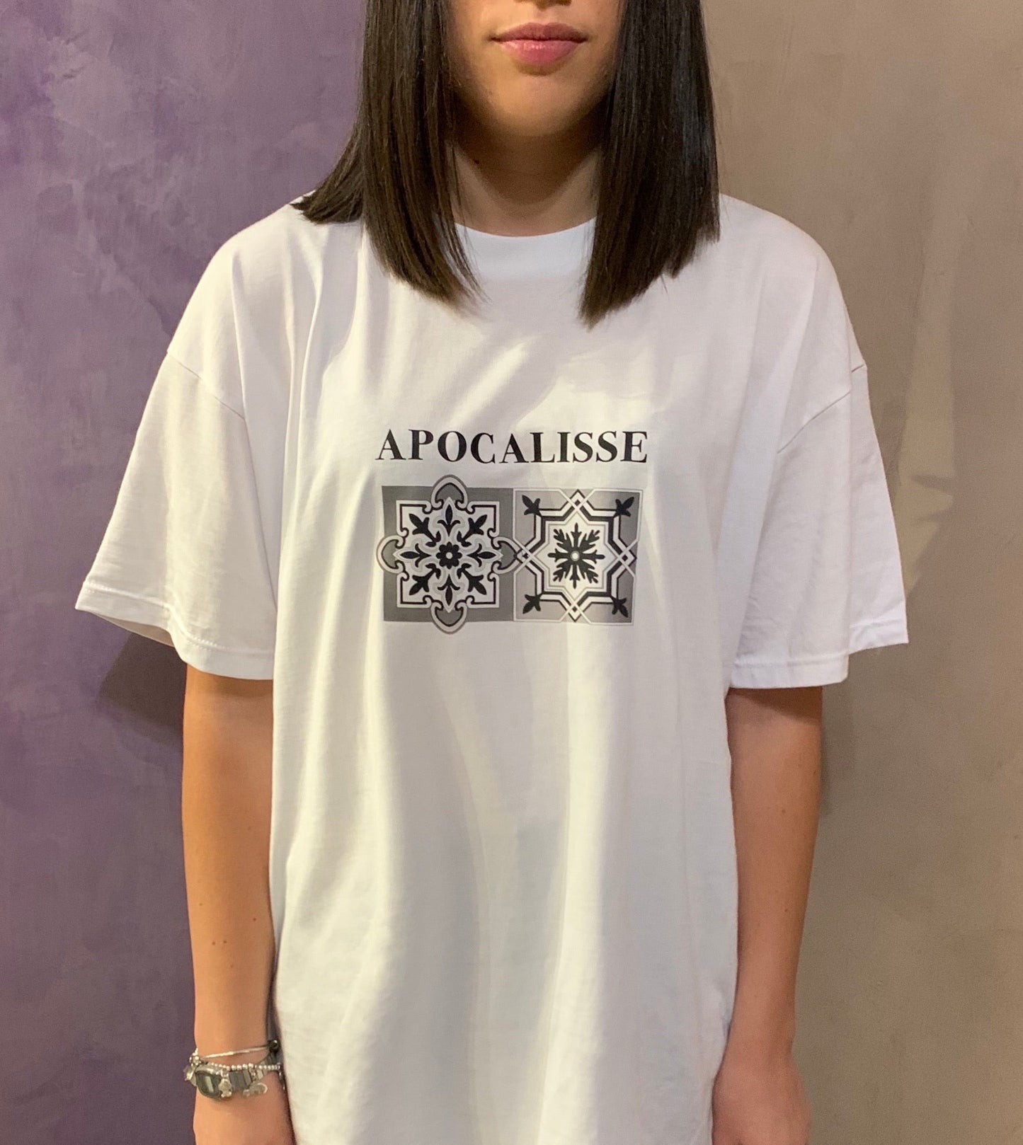 tshirt bianca Apocalisse MATTONELLA ApocalisseSoldOut® Fashion Brand