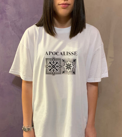 tshirt bianca Apocalisse MATTONELLA ApocalisseSoldOut® Fashion Brand